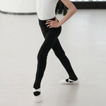 Boys Ballet Tights - Slim Fit High Stretch Solid Color Black Dance Tights for Kids - DancerInn  - 33398584541367 - 33398584541367