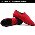 Soft Sole Dance Shoes - Black Canvas Guy Ballet Shoes with Unisex Flat Stretch for Women Men & Children - 32612947591351 - 32612947591351