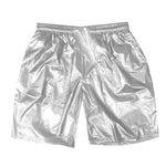 Mens Metallic Shorts - Shiny Rave Shorts Men with Sequin, Elastic Waist, and Pockets for Dance Performance - DancerInn  - 32458851057847 - 32458851057847