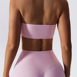 Dance Wrap Top – Strapless Sports Dance Bra Tops for Yoga Latin Tango Salsa Gym - DancerInn   - 34485516533943 - 34485516533943