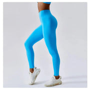 Women Athletic High Waist Leggings Seamless Yoga Gym Tights Stretchy Fitness Activewear Pants - DancerInn