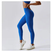 Women Athletic High Waist Leggings Seamless Yoga Gym Tights Stretchy Fitness Activewear Pants - DancerInn