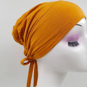 Elegant Soft Modal Muslim Turban Hat with Inner Hijab Cap for Women - DancerInn