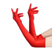 Long Black Opera Gloves - Vintage Ladies Elbow Length Dancing Gloves for Sun Protection & Driving - DancerInn  Women Dance Accessories