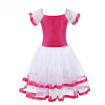 elegant girls ballerina dress pink - 37400580030647 - 37400580030647