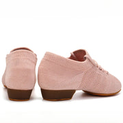 Dance Shoes for Jazz Dance Salsa Dance Shoes for Women Knitted Latin Ballroom Practice Shoes DancerInn