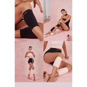 Women's Latin Dance Leg Sleeves Leg Cover with Breathable Cloud Cotton, Athletic Style, and Heat Print Logo - DancerInn