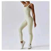 One-Piece Seamless Yoga Suit Stretch Bodysuit Fitness Workout Gym Dance Clothes for Women - DancerInn