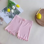 Girls Cartwheel Shorts for Under Dresses - Stretch Breathable Cotton Kids Toddler Dance Shorts Leggings for Athletic Bike Gym & Yoga - 32931753197751 - 32931753197751