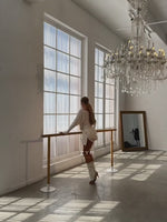 댄스 라틴 드레스 - 살사 삼바 룸바용 허리끈이 달린 오프숄더 볼룸 연습 드레스 - 34232970641591 - 34232970641591