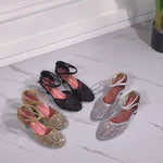 Latin Shoes for Ladies - Jacquard Mesh Dance Shoes Salsa Latino with Mid Low Heel Rubber Sole for Salsa Bachata Tango - 35252360216759 - 35252360216759