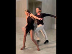 Abito con frange stile western - Abito latino con frange a triangolo e scollo all'americana per salsa, tango, rumba e bachata - 37282356887735 - 37282356887735