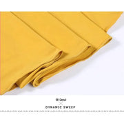 Women Lace Swallow-tailed Stitching Long Sleeves Standard Ballroom Dress Tango Costume Flamenco Dance Dresses Ball Gown - DancerInn