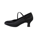 Laden Sie das Bild in den Galerie-Viewer, Women Classic Fresh Tan Satin High Heel Soft Outsole Ballroom Dance Shoes  Modern Dance Standard Shoes BD138