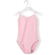 Girls Camisole Ballet Leotard Dancewear Cotton Gymnastics Leotard Strap Ballet Leotard Dress - DancerInn