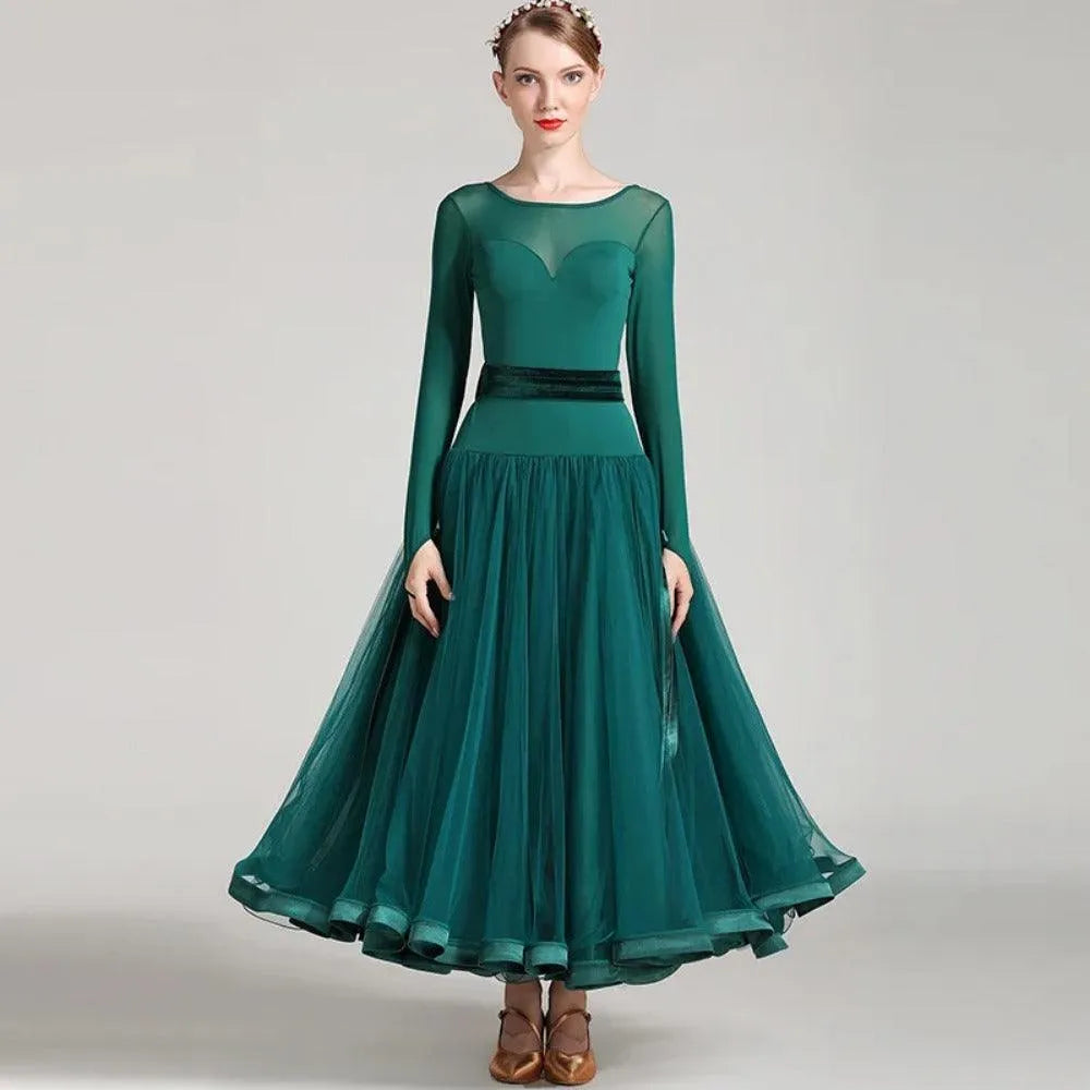 Dancel's Inn See Through Corset Prom Dress, Black Fluffy Prom Dresses | DancerInn