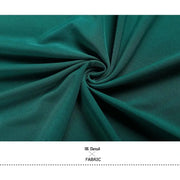 Women Chiffon Yarn V-Back Long Sleeves Party Dress Ball Gown Ballroom Waltz Dress Rumba Dance Costume Stage Dance Wear - DancerInn