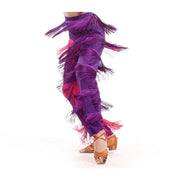 Girls Multi-color Tassel Fringe Samba Salsa Ballroom Latin Dance Pants - DancerInn