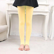 Girls Candy Color Warm Nylon Kids Leggings Pantyhose Stockings Dance Tights - DancerInn