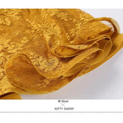 Women See-Through Hollow Lace Stitching Short Sleeves Red Tango Standard Ballroom Dress Waltz Rumba Dance Wear - DancerInn