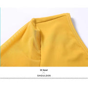 Women Lace Swallow-tailed Stitching Long Sleeves Standard Ballroom Dress Tango Costume Flamenco Dance Dresses Ball Gown - DancerInn