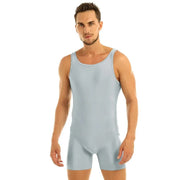Men Tight Dance Costumes Dance Leotard Unitard Bodysuit - DancerInn