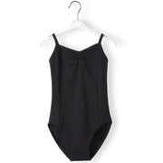 Girls Camisole Ballet Leotard Dancewear Cotton Gymnastics Leotard Strap Ballet Leotard Dress - DancerInn
