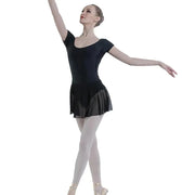 Women Professional Quick-drying Fabric High Elastic Ballet Dance Dresses Gymnastics Leotard - DancerInn