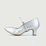 Women Microfiber Leather Soft Sole Ballroom Latin Jazz Dance Shoes Dancing Sneakers - DancerInn