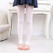Girls Candy Color Warm Nylon Kids Leggings Pantyhose Stockings Dance Tights - DancerInn