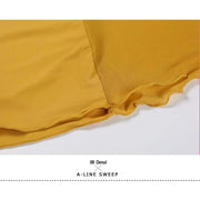 Women Stiching Big A Hemline Sexy Party Ballroom Dance Dress Rumba Costume Dance Clothing - DancerInn