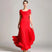 New Red / S - Ball Dress Gown for Dance  with Short Sleeves Black, Dark Red Ballroom Gowns