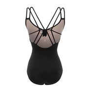 Women Cotton Spaghetti Straps Dance Camisole Ballet Leotards Dance Costumes - DancerInn