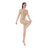 Load image into Gallery viewer, Women One Piece Long Sleeve High Elastic Convertable Dance Body Tights AO1220
