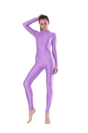 Women One Piece Long Sleeve High Elastic Convertable Dance Body Tights - DancerInn