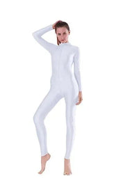 Women One Piece Long Sleeve High Elastic Convertable Dance Body Tights - DancerInn