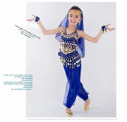 Girls Six Colors Belly Dance Oriental Dance India Dance Dresses - DancerInn