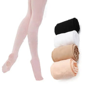 Women Multi Color Solid High Elastic Convertable Dance Tights Dance Stocking Ballet Pantyhose Suits Girls - DancerInn