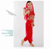 Girls Six Colors Belly Dance Oriental Dance India Dance Dresses - DancerInn