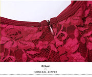 Women Special Neck Design Gauze Joint Lace Short Sleeves Long Hemline Ballroom Waltz Dresses for Foxtrot Flamenco Dance - DancerInn