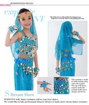 Girls Six Colors Belly Dance Oriental Dance India Dance Dresses - DancerInn