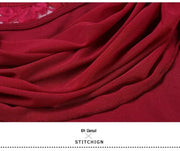 Women Special Neck Design Gauze Joint Lace Short Sleeves Long Hemline Ballroom Waltz Dresses for Foxtrot Flamenco Dance - DancerInn