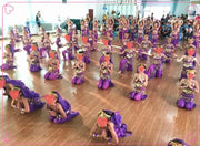 Girls Six Colors Belly Dance Oriental Dance India Dance Dresses - DancerInn