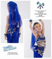 Girls Six Colors Belly Dance Oriental Dance India Dance Dresses - DancerInn