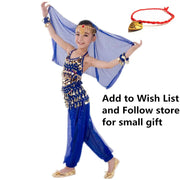 Girls Six Colors Belly Dance Oriental Dance India Dance Dresses - DancerInn