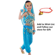 Girls Six Colors Belly Dance Oriental Dance India Dance Dresses - DancerInn