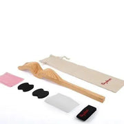 Professional Wooden Pine Ballet Foot Stretchers Set Dance Feet Arch Enhancer with Elastic Band - DancerInn