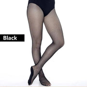 Women Sportswear Dance Competitions Pantyhose Elastic Fishnet Stockings Tights - DancerInn