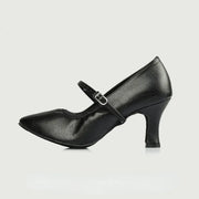 Women Microfiber Leather Soft Sole Ballroom Latin Jazz Dance Shoes Dancing Sneakers - DancerInn