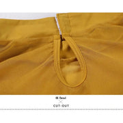 Women Stiching Big A Hemline Sexy Party Ballroom Dance Dress Rumba Costume Dance Clothing - DancerInn